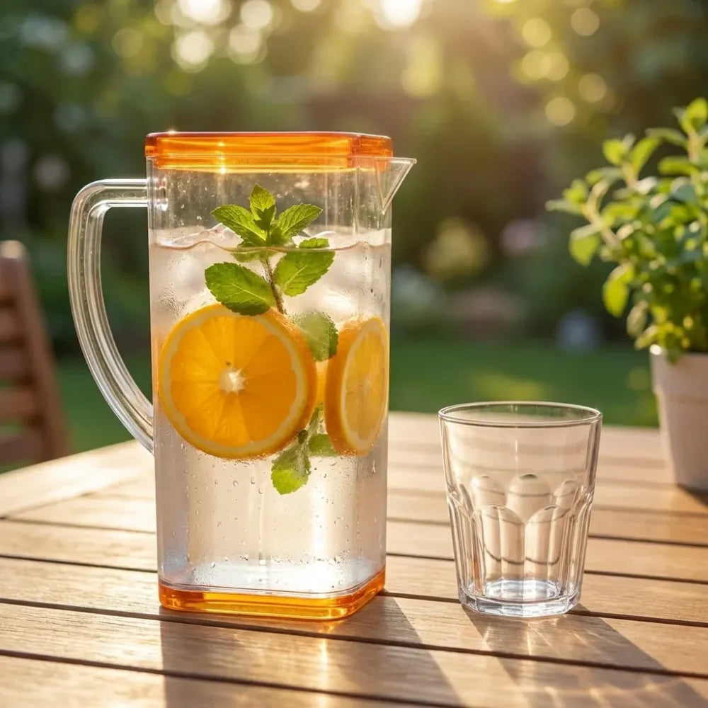 Unbreakable square jug set - kitchen tool