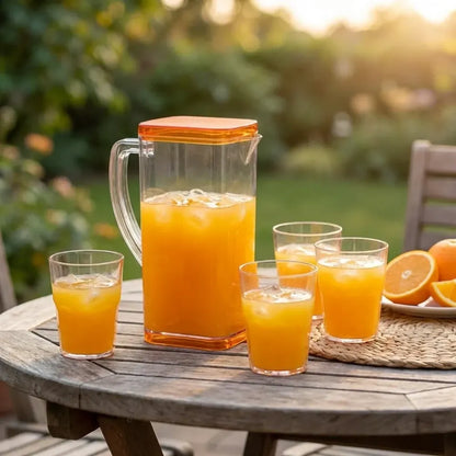 Unbreakable square jug set - kitchen tool