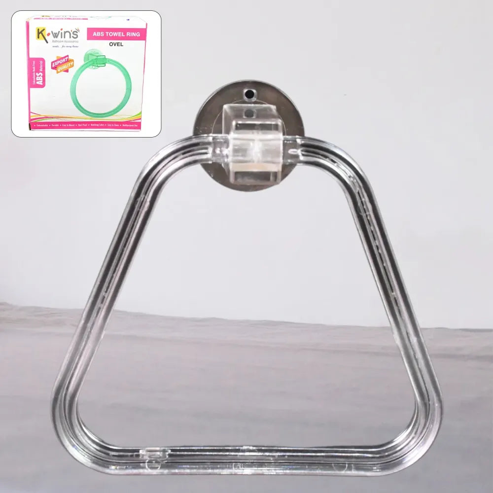 Unbreakable square towel ring - home improvement