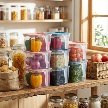 Unbreakable storage containers – pack of 6