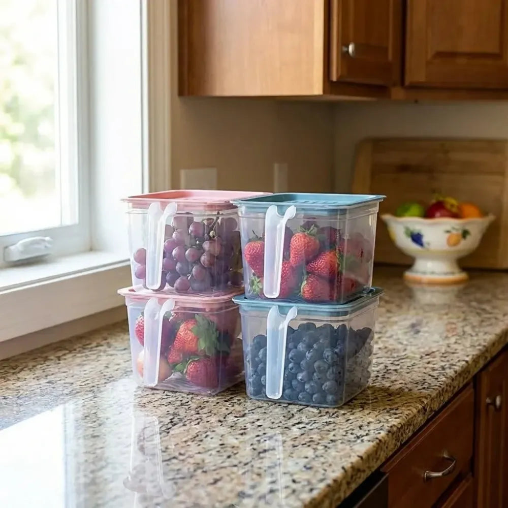 Unbreakable storage containers – pack of 6