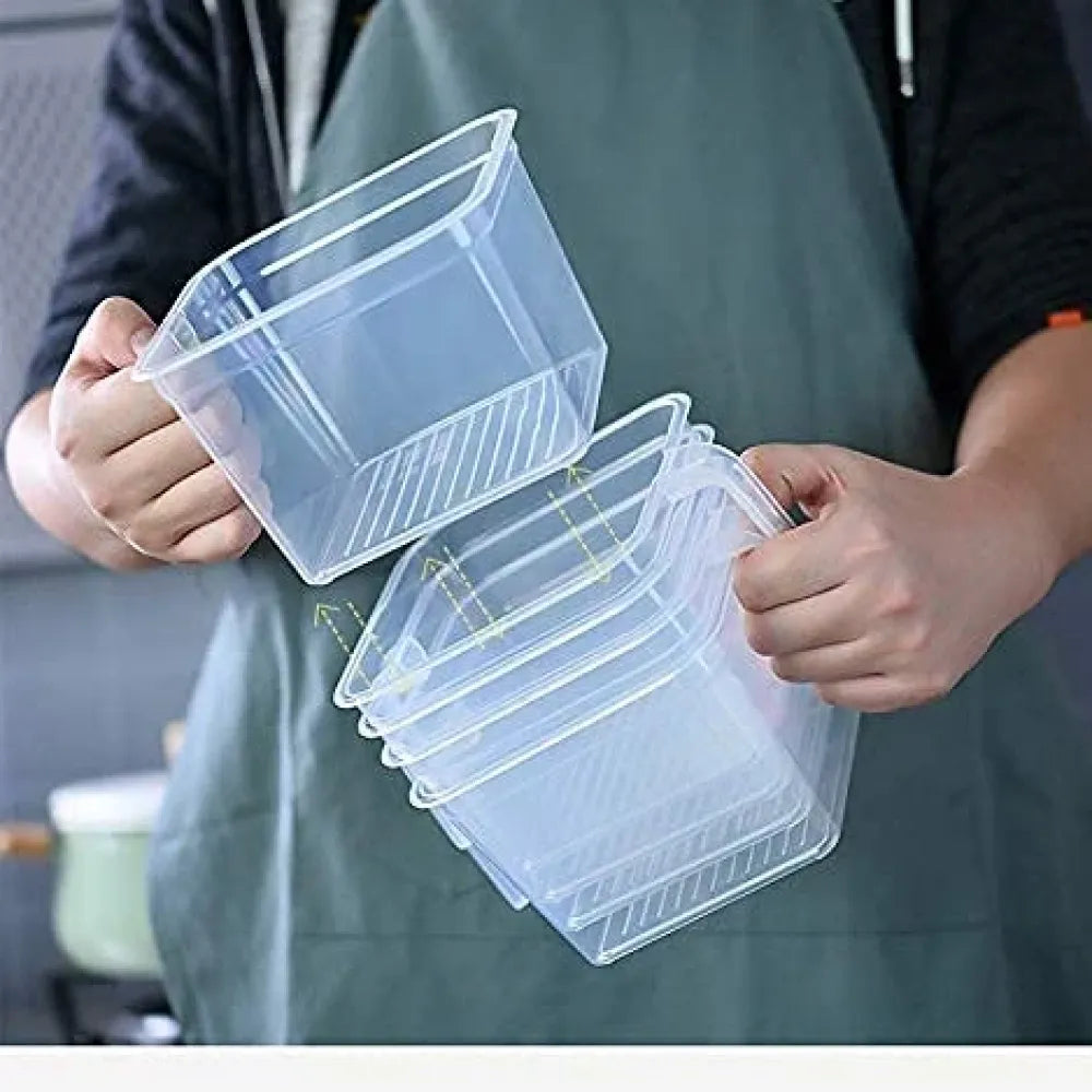 Unbreakable storage containers – pack of 6