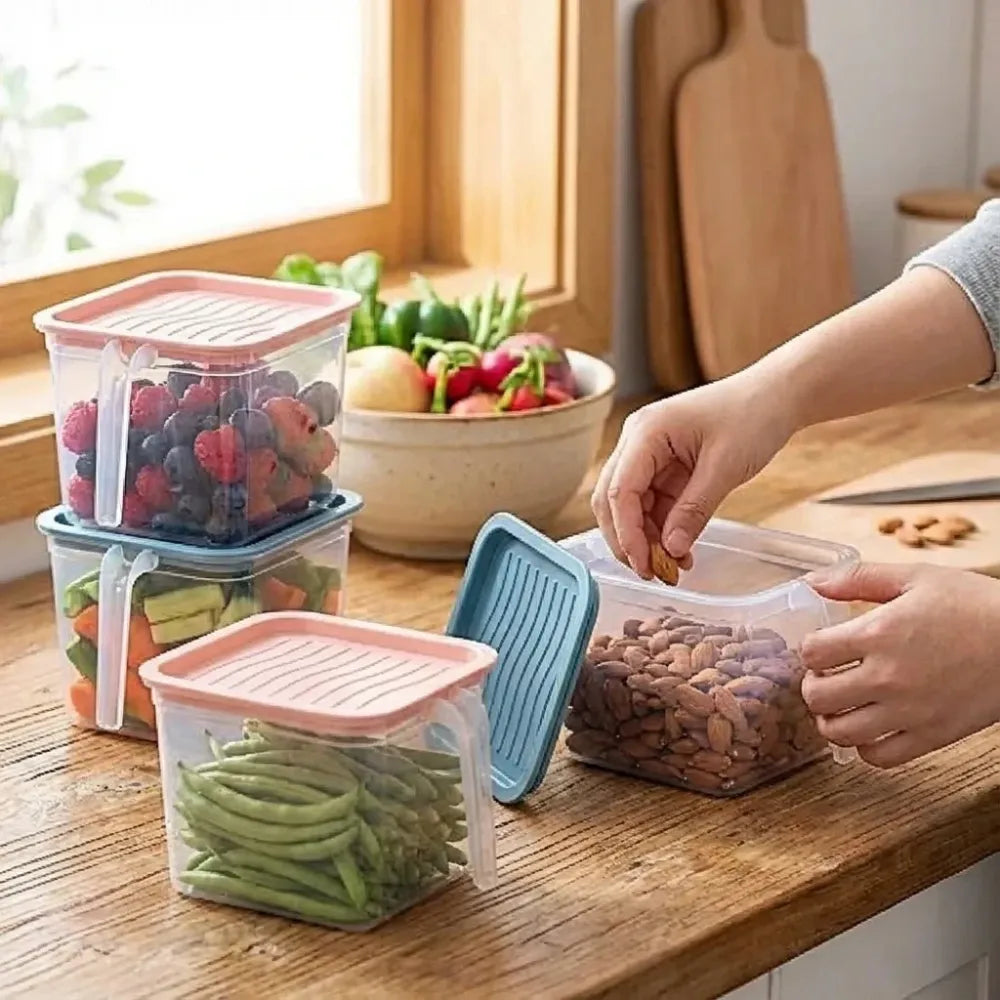 Unbreakable storage containers – pack of 6