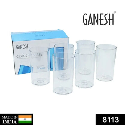 Unbreakable transparent plastic glasses - home & kitchen