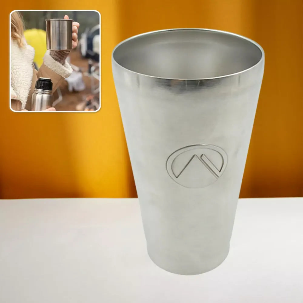 Unbreakable vacuum travel mug