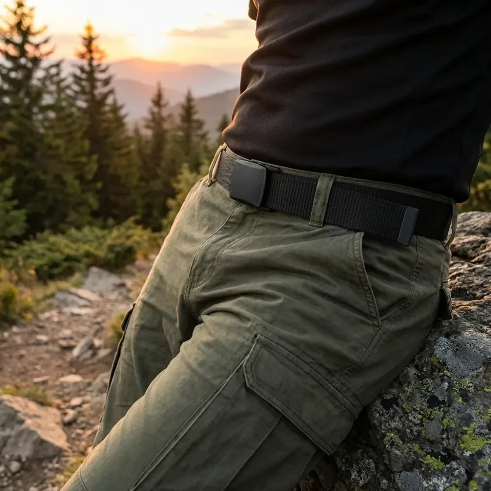 Unisex canvas belt pack of 2
