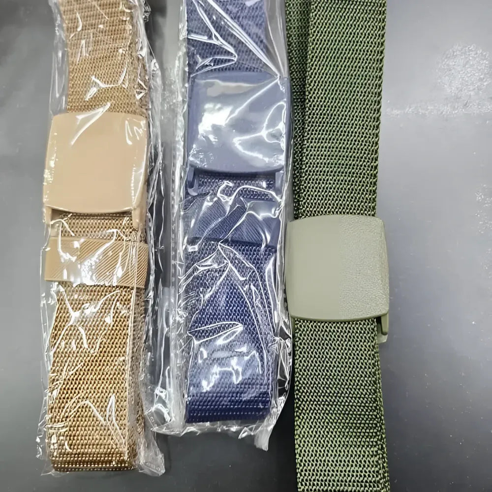 Unisex canvas belt pack of 2