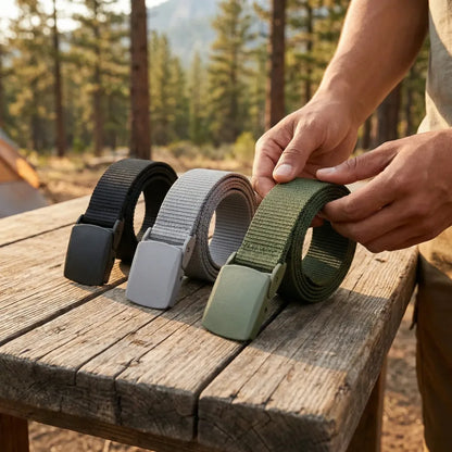 Unisex canvas belt pack of 2 fdcanvasbeltblkgrey