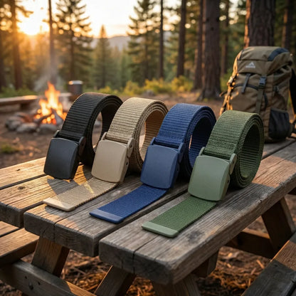 Unisex canvas belt pack of 2 fdcanvasbeltblkgrey