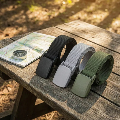 Unisex canvas belt pack of 2 fdcanvasbeltblkgrey