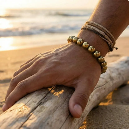Unisex money magnet bracelet