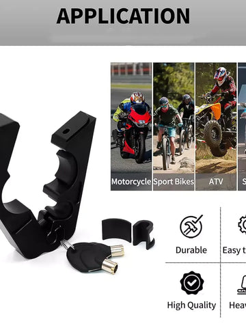 Universal Motorcycle Grip Lock