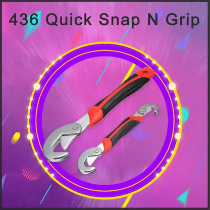 Universal quick snap wrench set - hardware