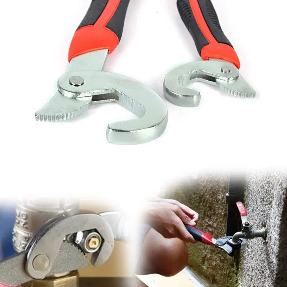 Universal quick snap wrench set - hardware