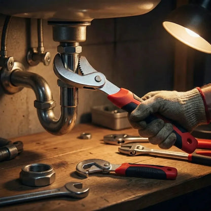 Universal quick snap wrench set - hardware