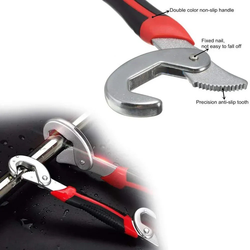 Universal quick snap wrench set - hardware