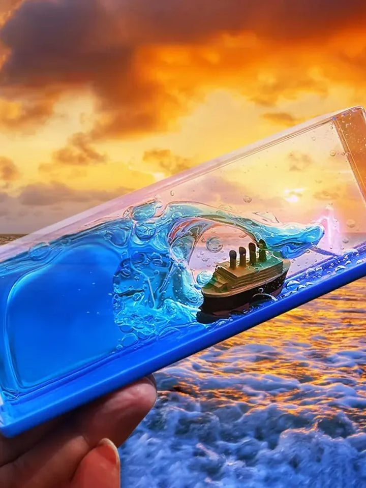 Car Dashboard Unsinkable Cruise Ship Decor