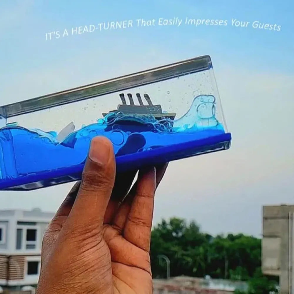 Car Dashboard Unsinkable Cruise Ship Decor