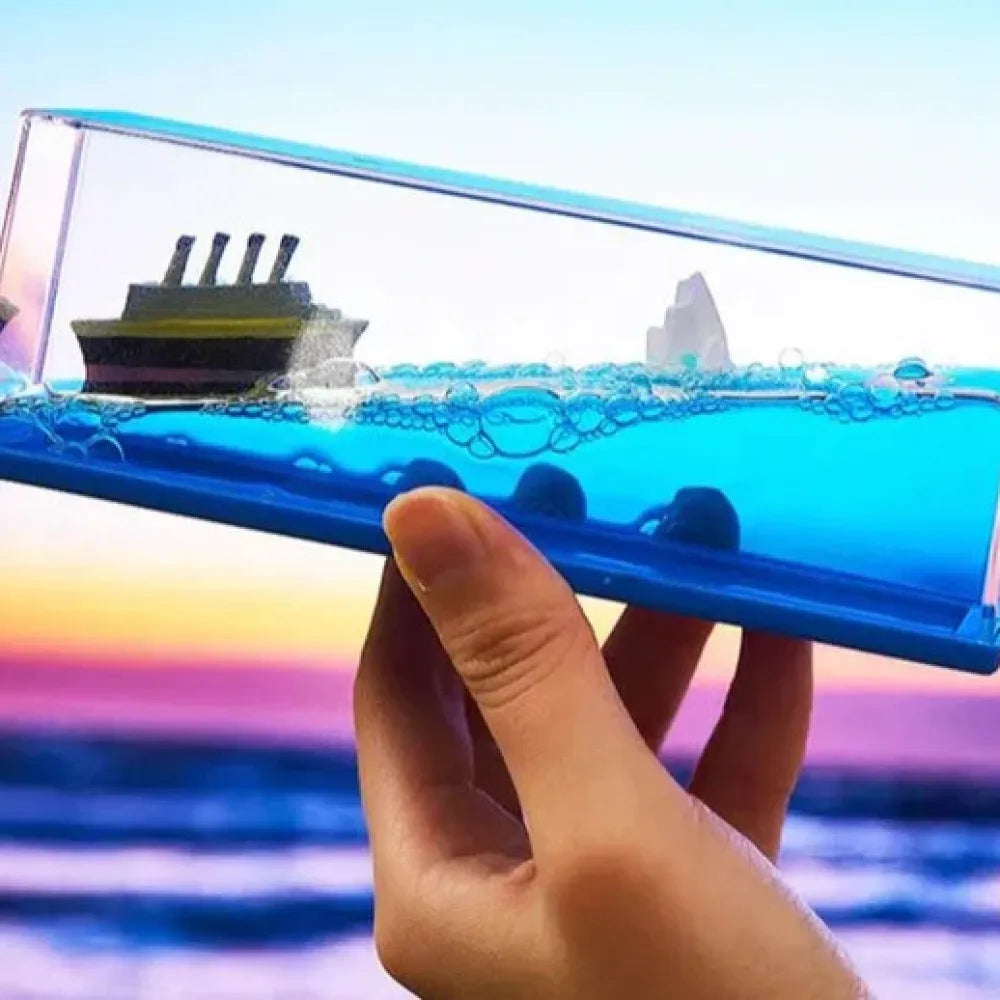 Car Dashboard Unsinkable Cruise Ship Decor