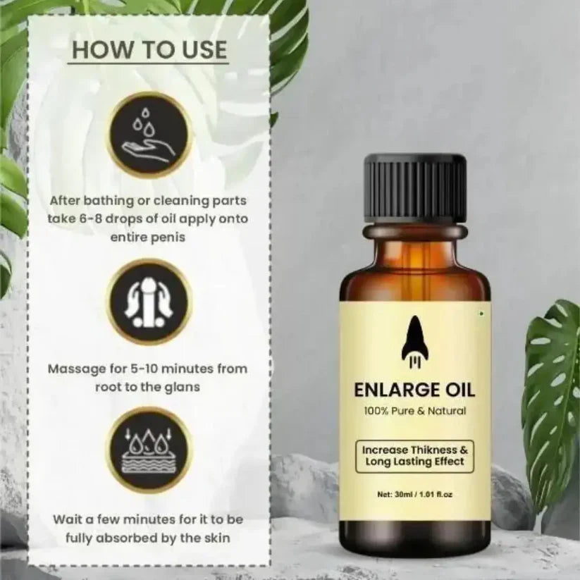 Enlarge oil pure and natural – pack of 2