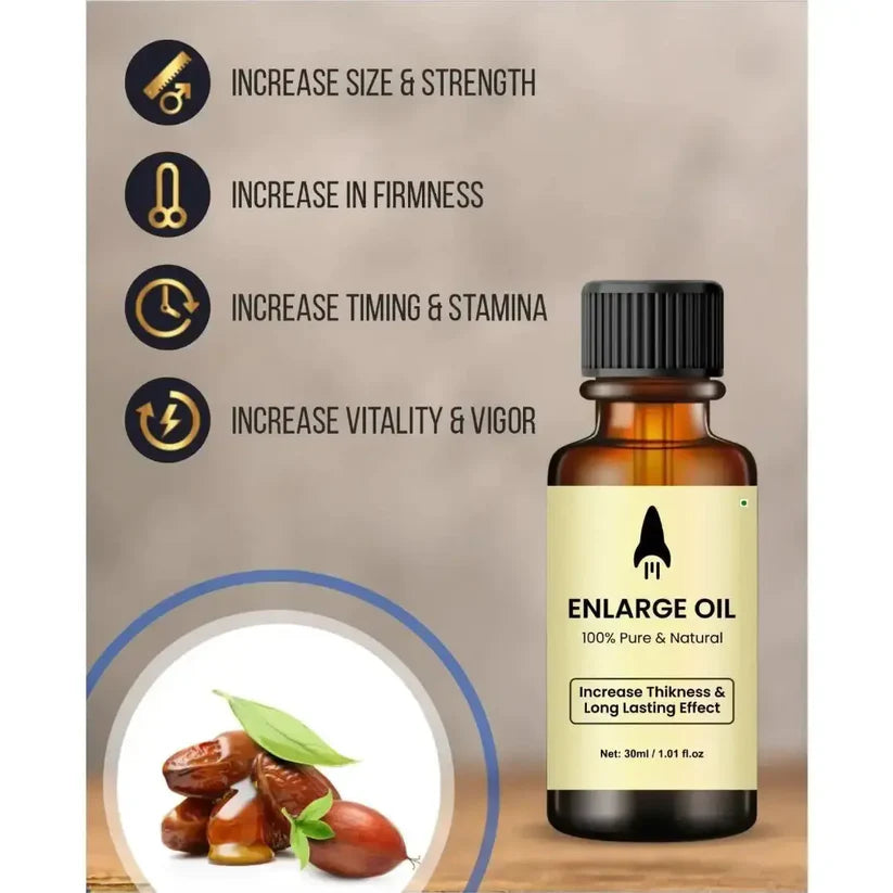 Enlarge oil pure and natural – pack of 2