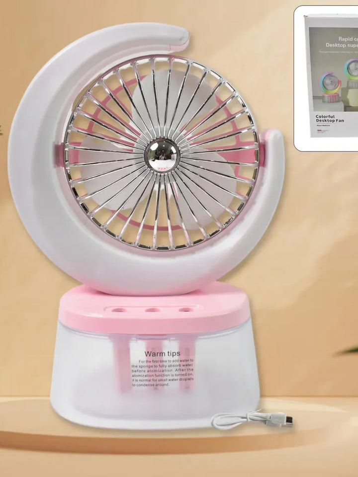 USB Camping Fan Light