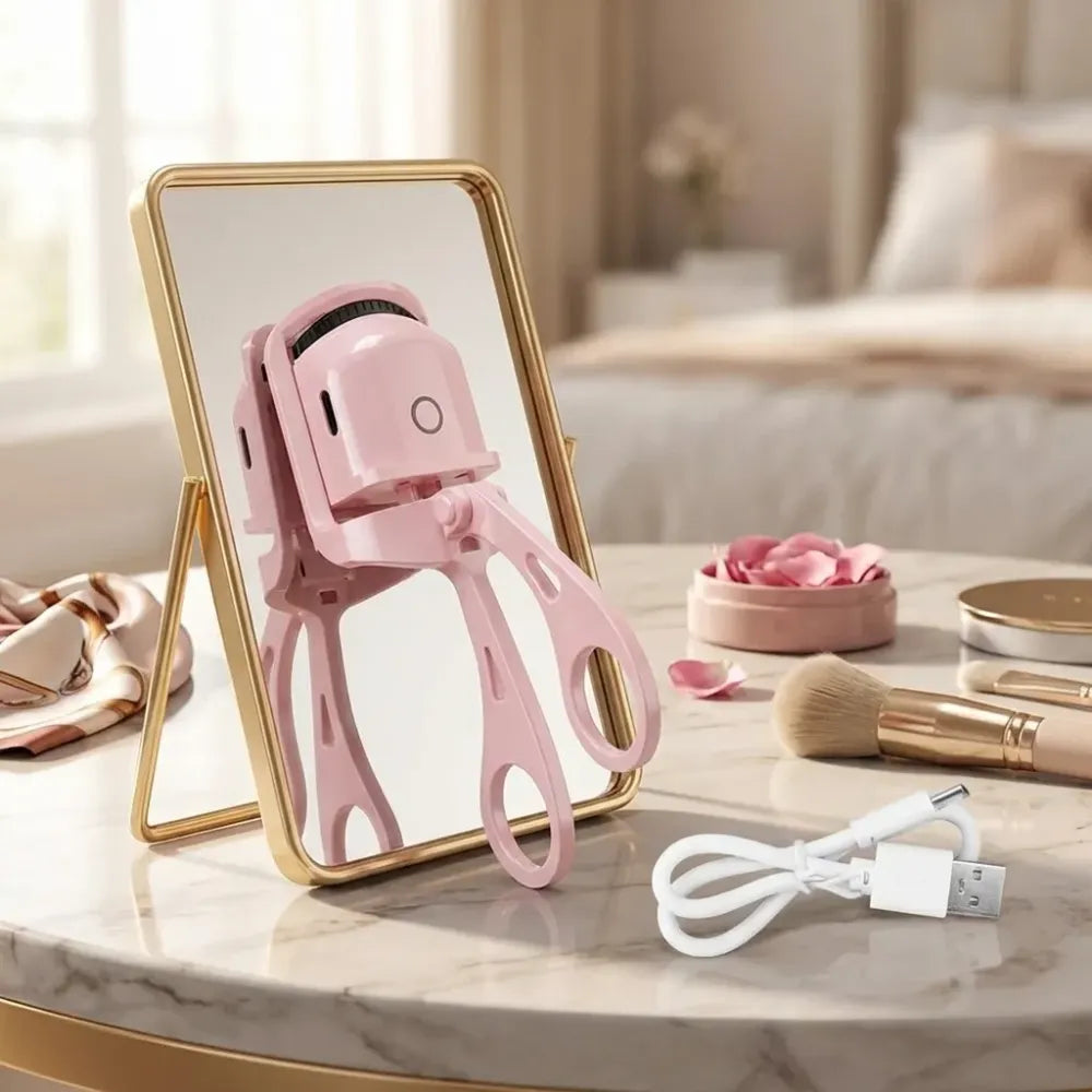 Usb heated eyelash curler - health care