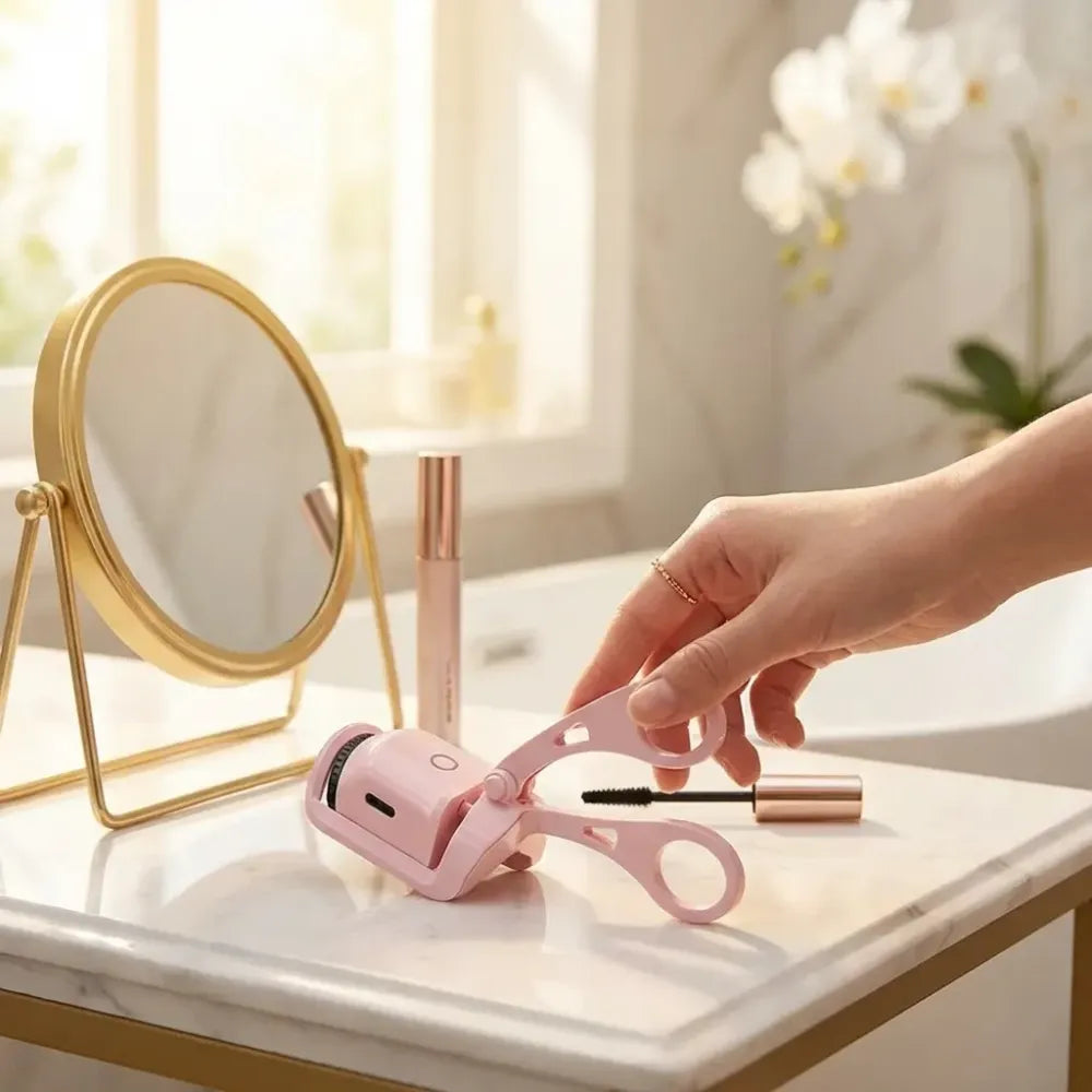 Usb heated eyelash curler - health care