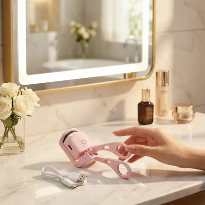 Usb heated eyelash curler - health care