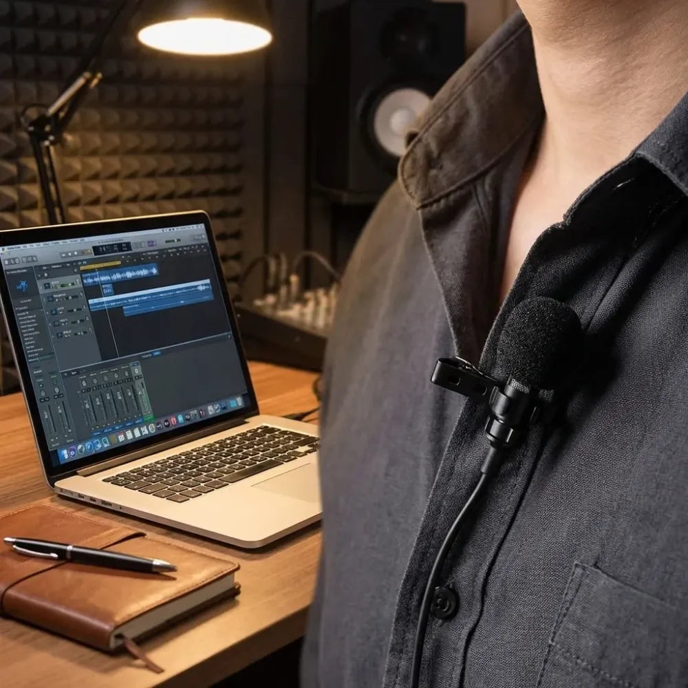 Usb lavalier lapel mic