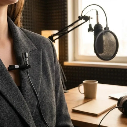 Usb lavalier lapel mic