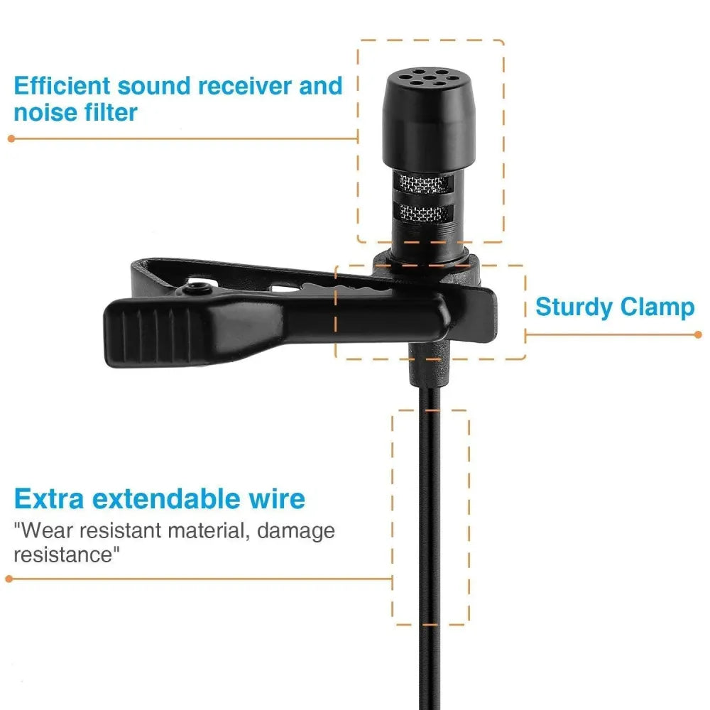Usb lavalier lapel mic