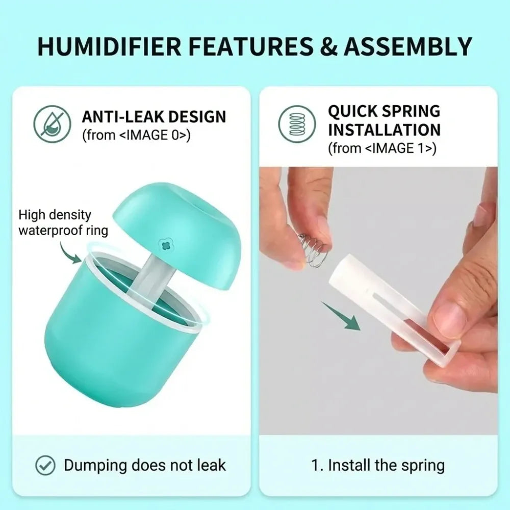 Usb mini humidifier diffuser - home improvement