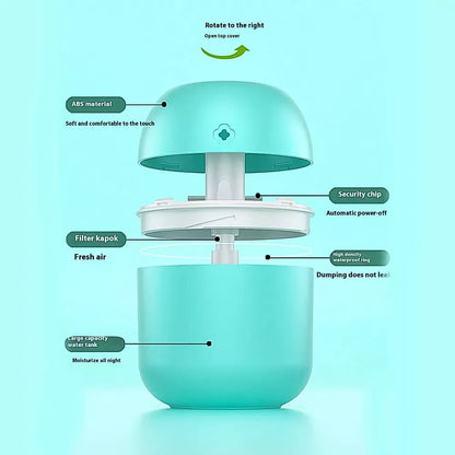 Usb mini humidifier diffuser - home improvement