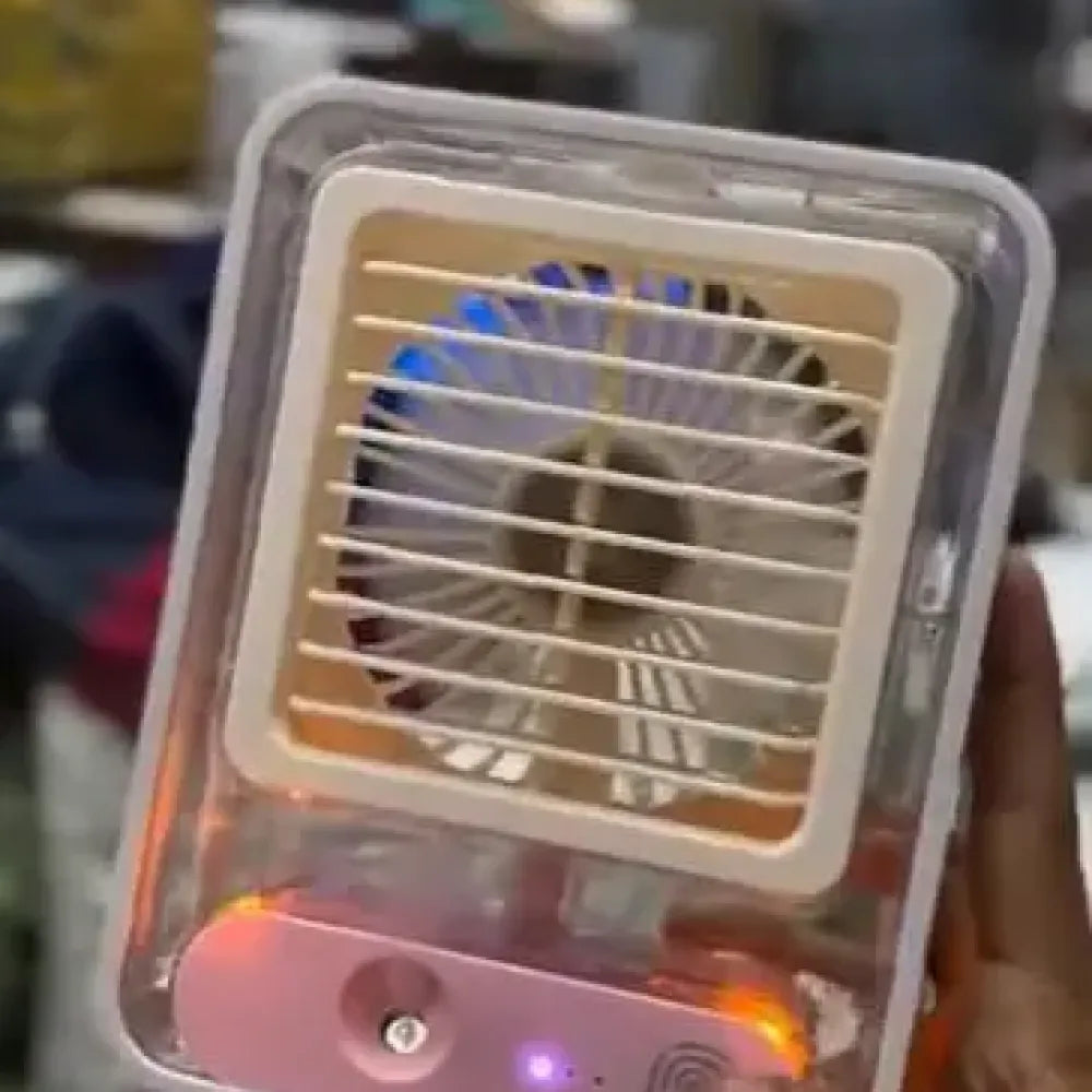 Usb misting desk fan - summer product