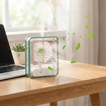 Usb misting desk fan - summer product
