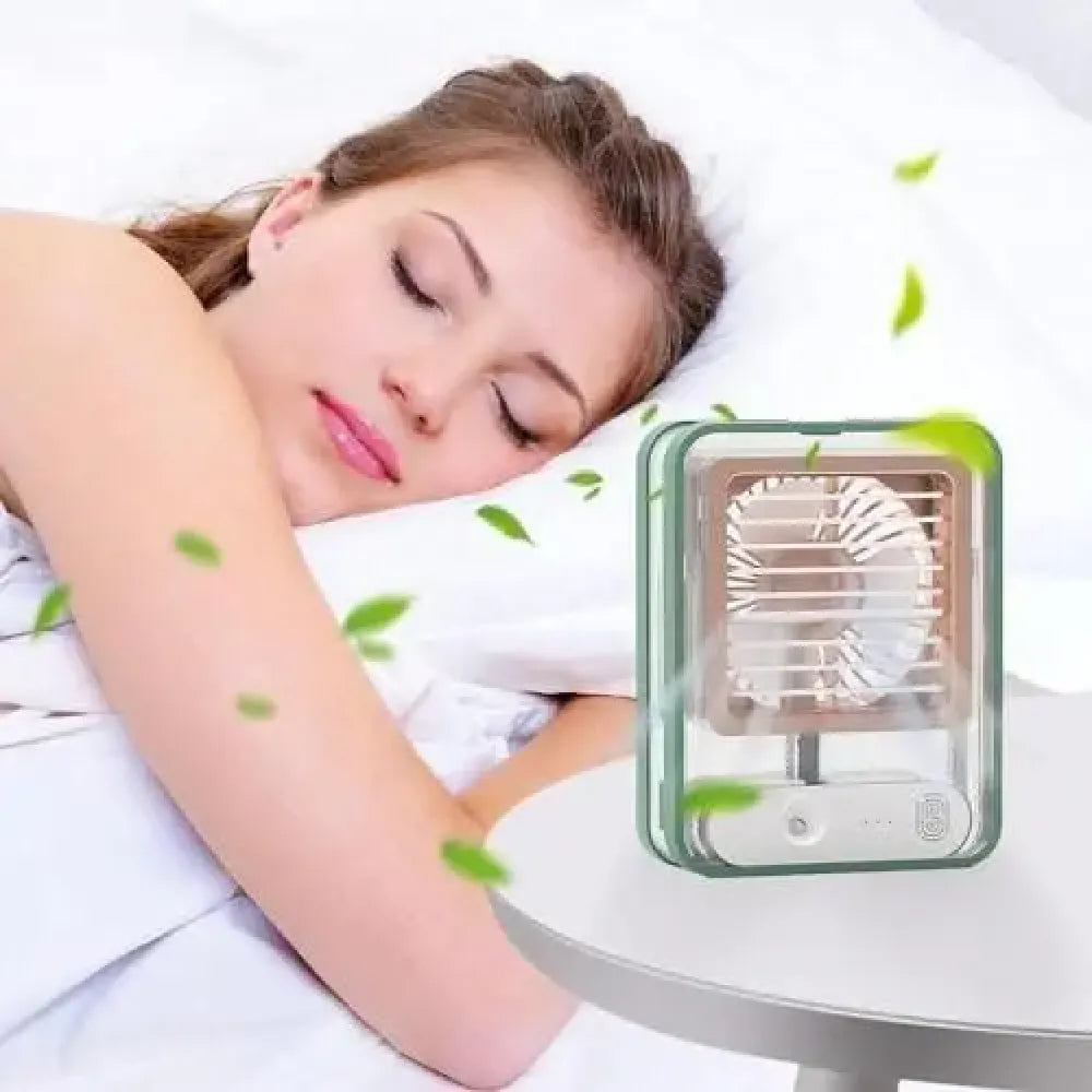 Usb misting desk fan - summer product