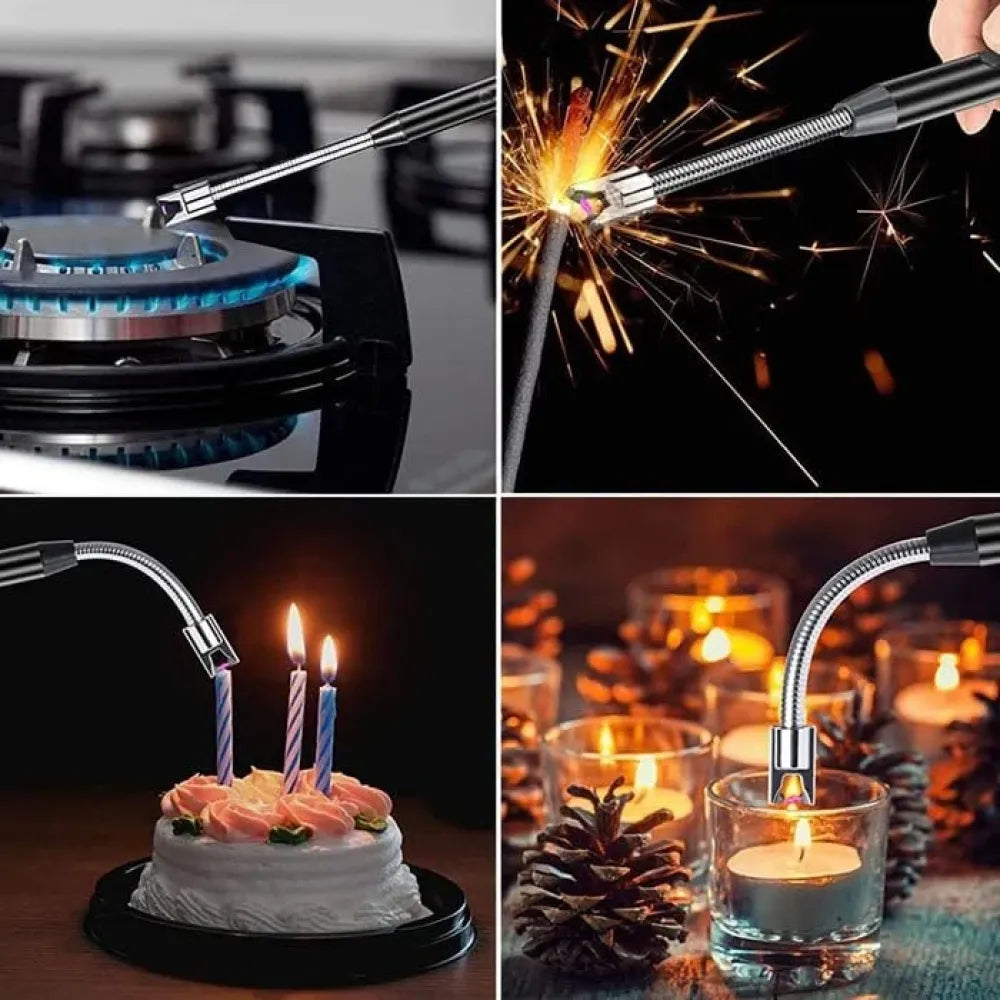 Usb plasma rechargeable electric lighter for kitchen
