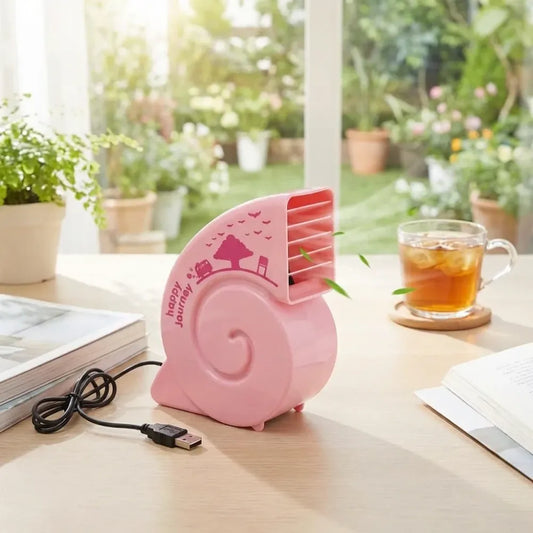 Usb-powered mini desktop fan - home improvement