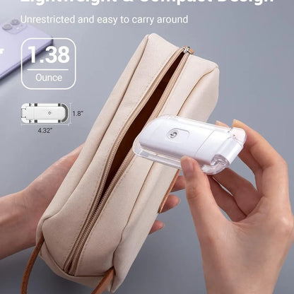 Usb rechargeable book reading light with brightness adjustable for eye-protection