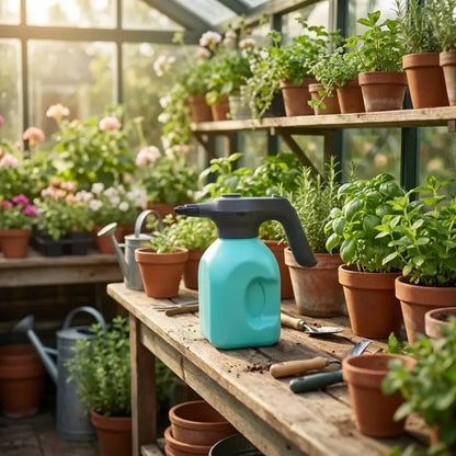 Usb rechargeable garden sprayer