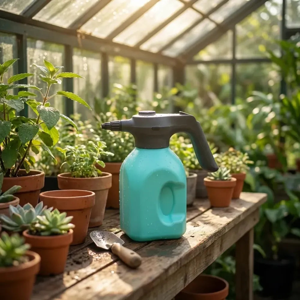 Usb rechargeable garden sprayer