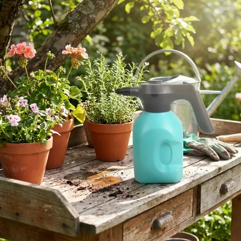 Usb rechargeable garden sprayer