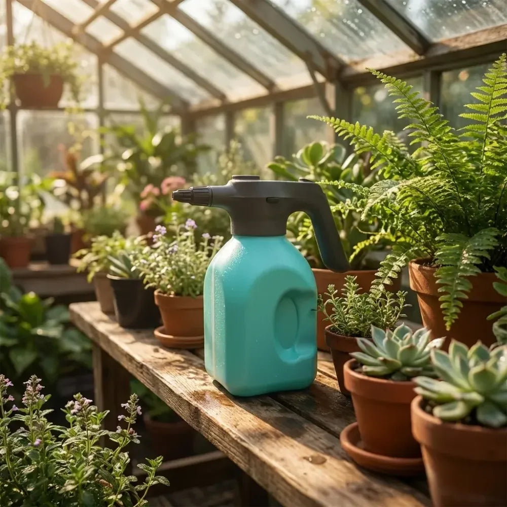 Usb rechargeable garden sprayer