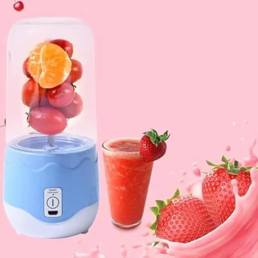 Usb rechargeable juicer bottle