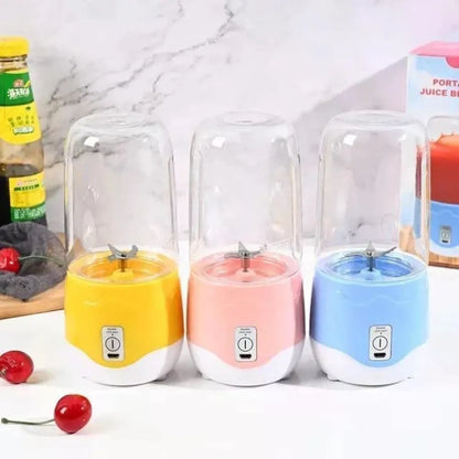 Usb rechargeable juicer bottle