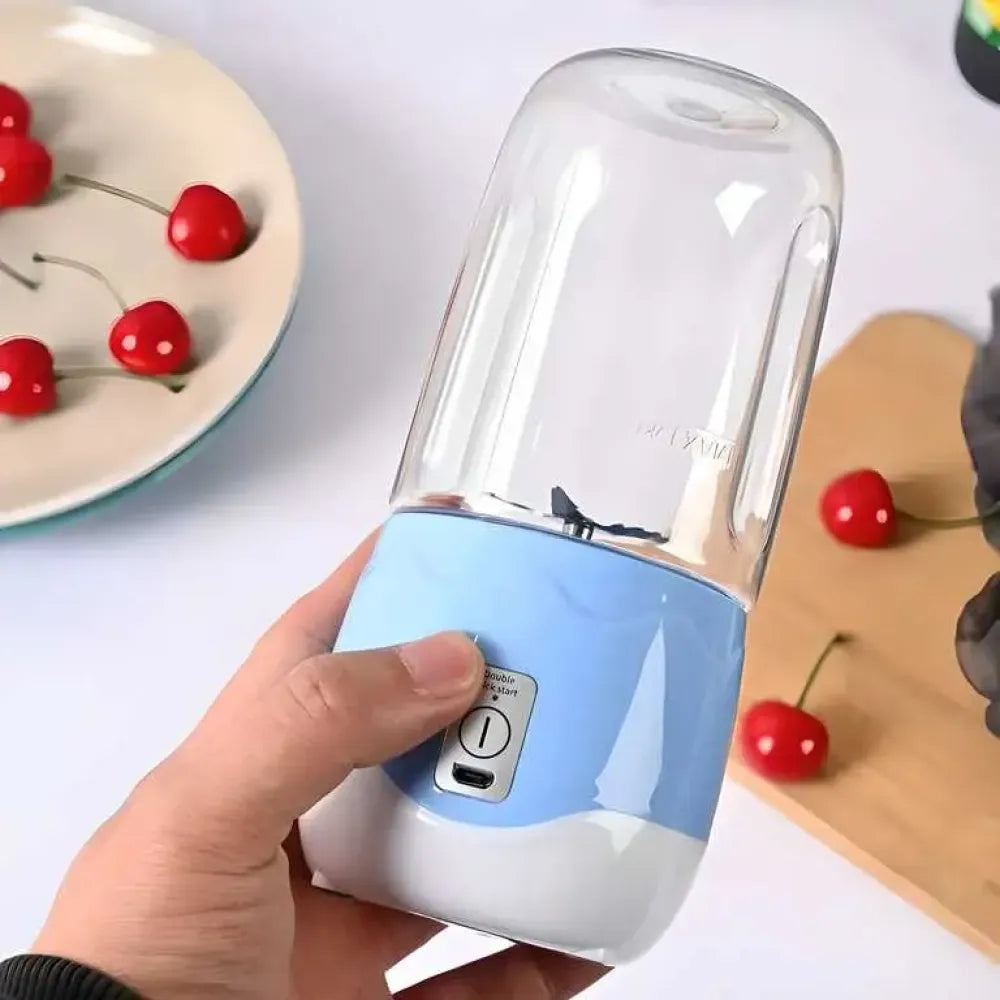 Usb rechargeable juicer bottle