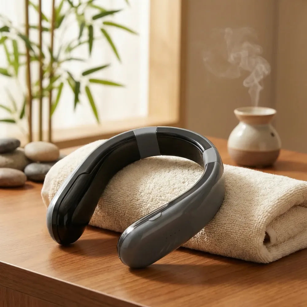 Usb rechargeable neck warmer