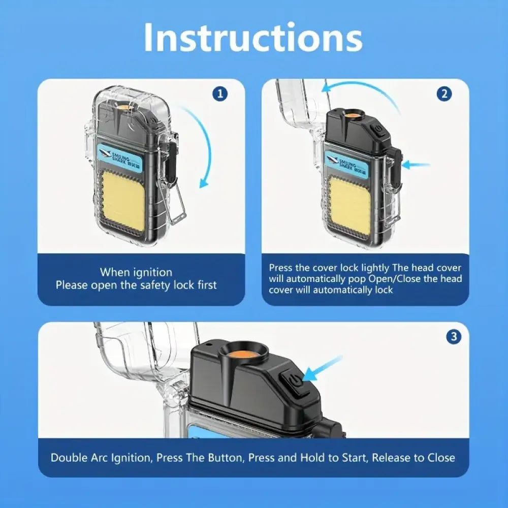 Usb rechargeable plasma lighter - home improvement