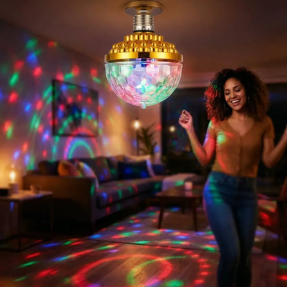 Usb rotating magic ball light